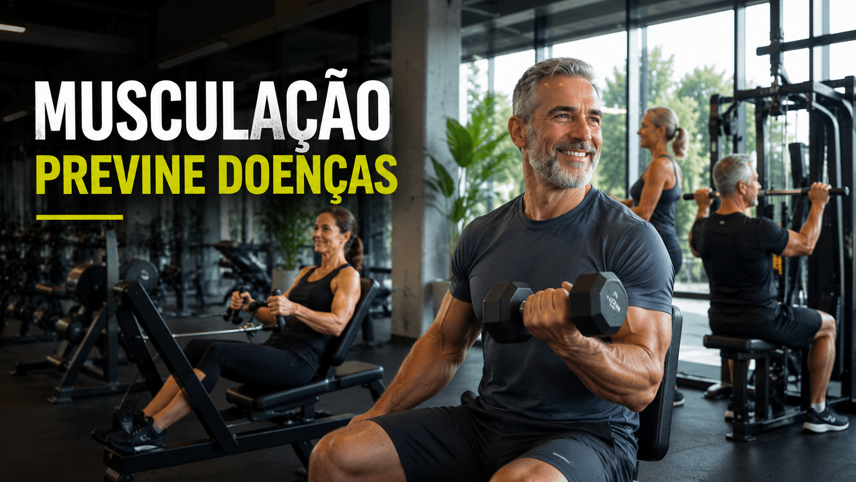 Musculação previne doenças