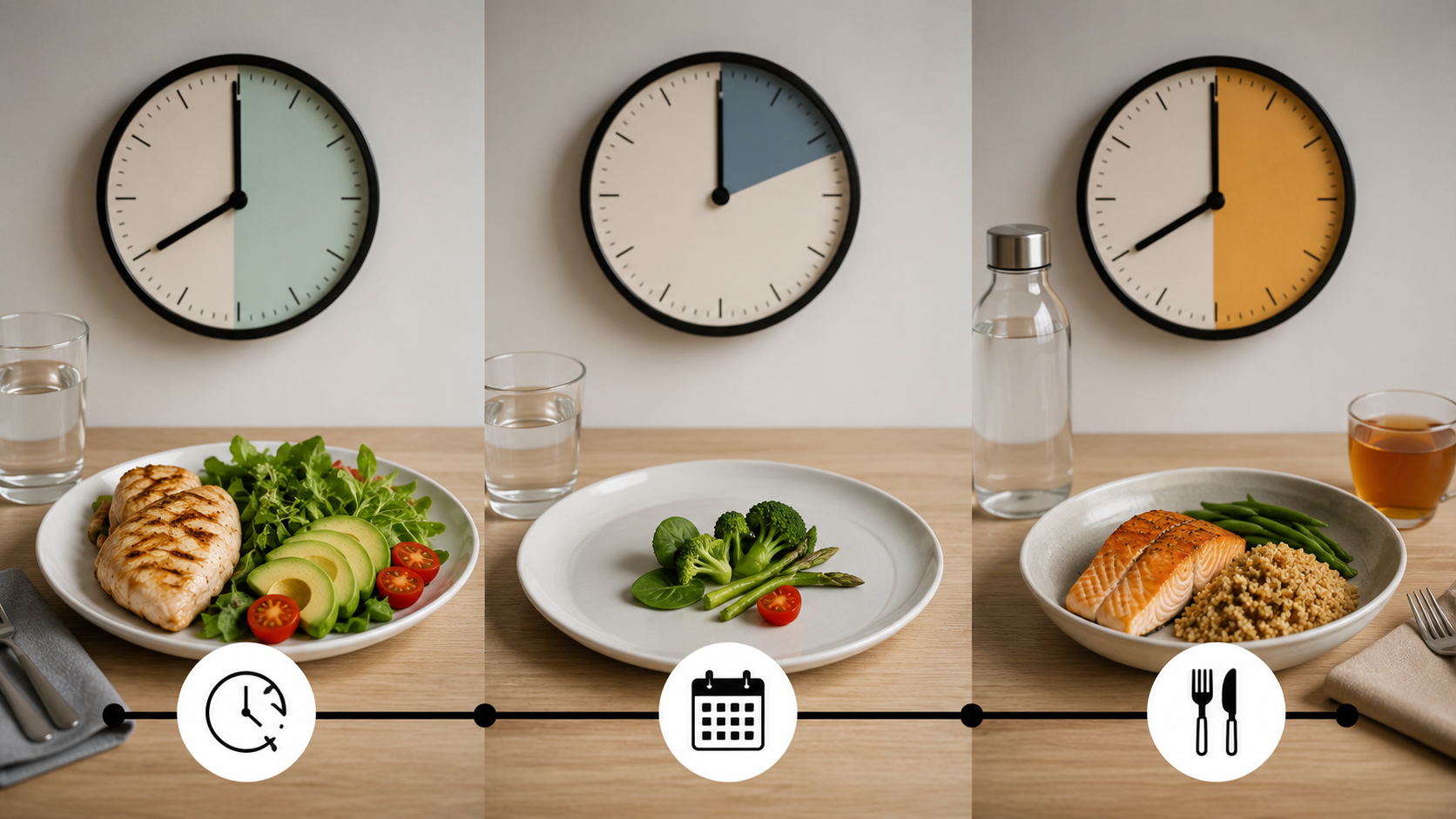 Tipos de jejum intermitente: comparativo entre os protocolos 16/8, 5:2 e comer-parar-comer