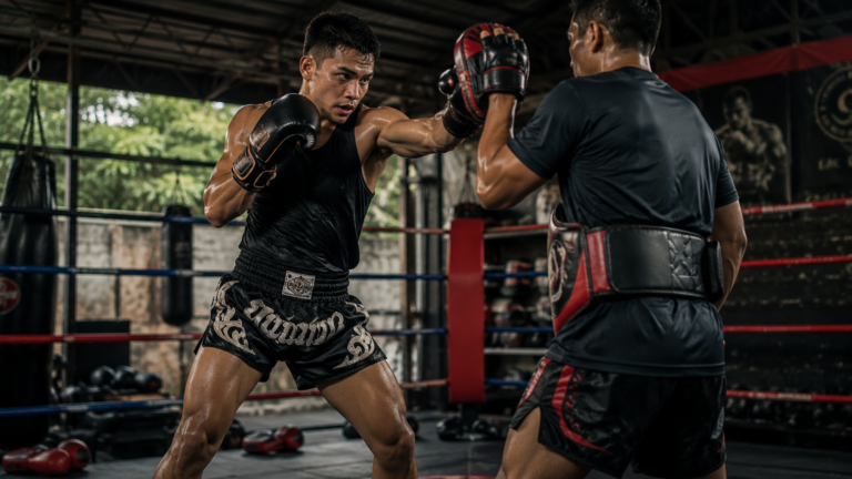 Como é o treino de Muay Thai: estrutura, sparring e o que esperar